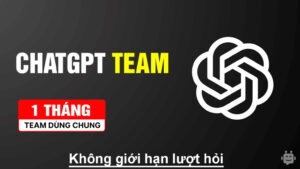 Nâng cấp ChatGPT Team (GPT5) - Chính chủ - 1 Tháng